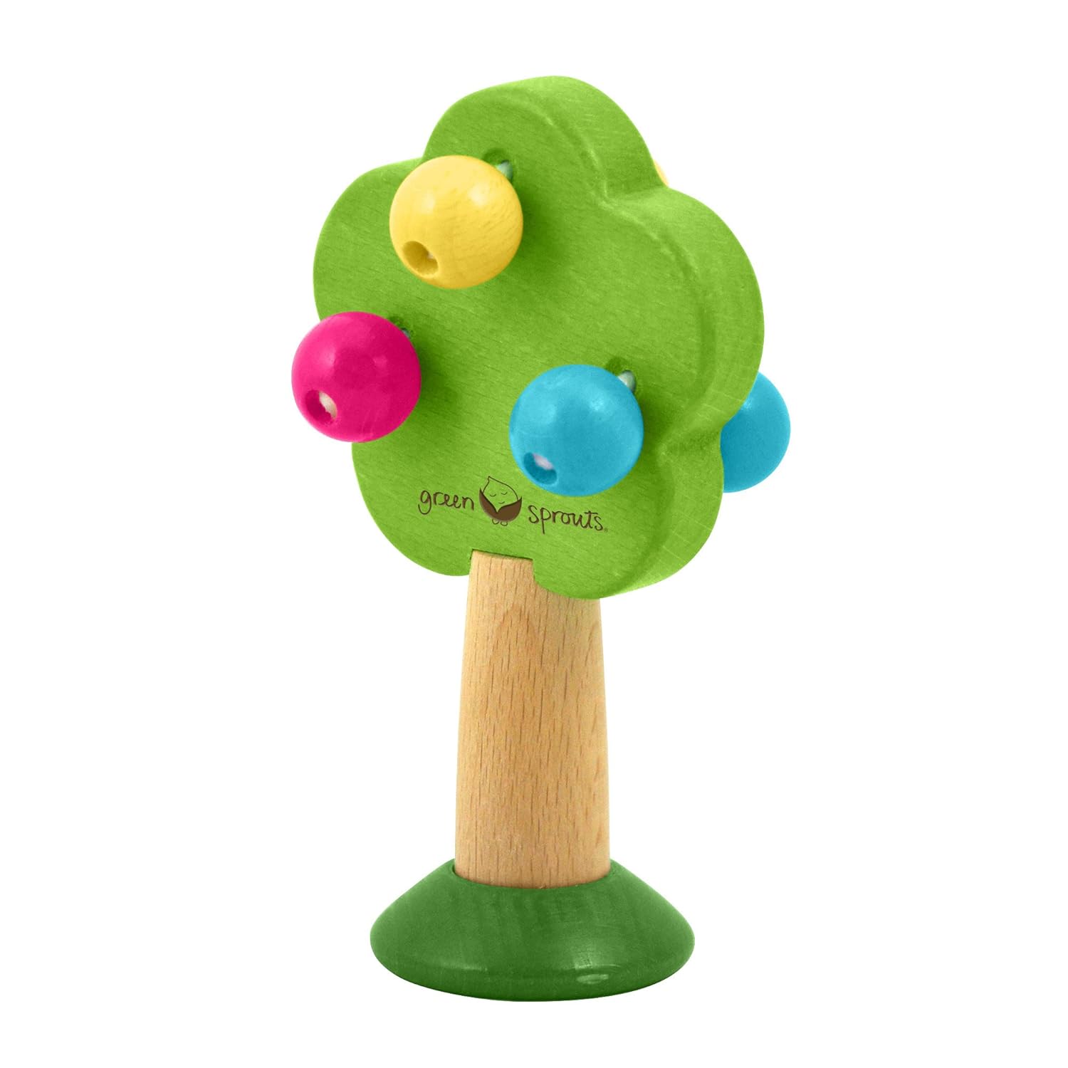 green sprouts rattle