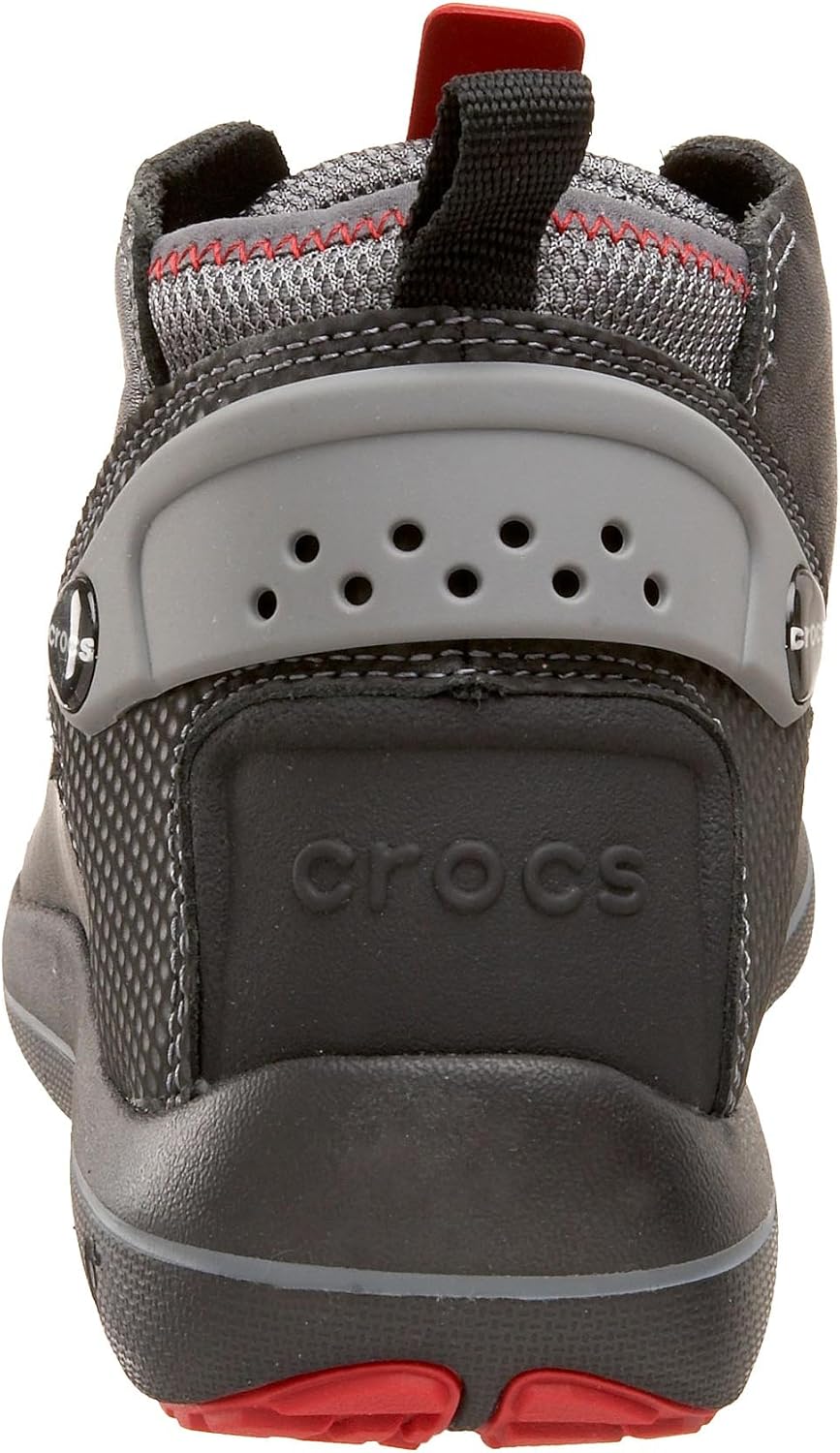 men s crocs shoes wide width on Amazon Com Crocs Men S Linden Boot Boots