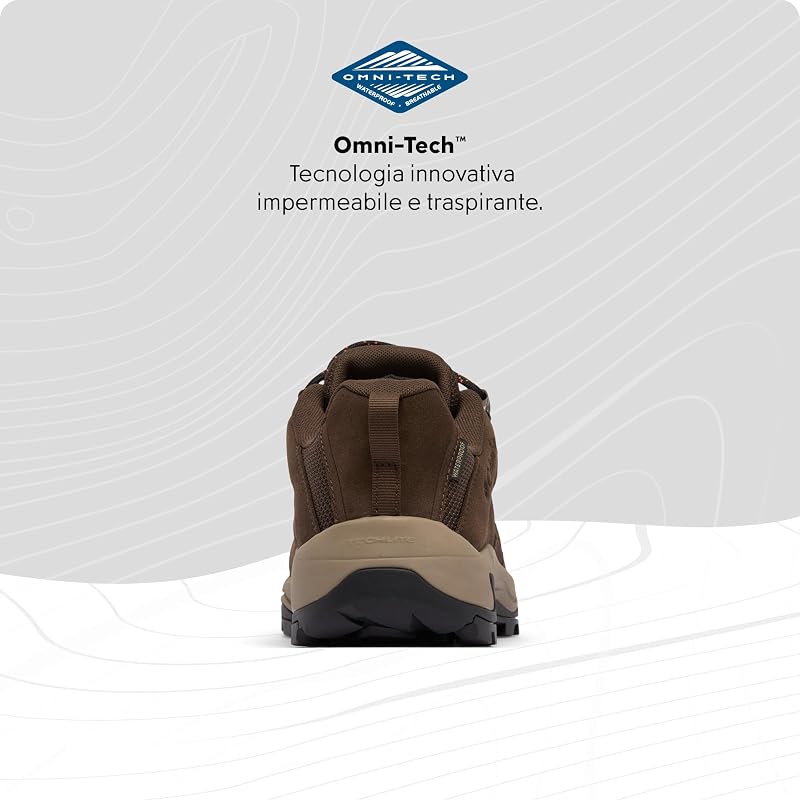 Redmond IV Low Waterproof Shoes, Women's, Costruite per resistere agli elementi, Mesh traspirante, Puntale robusto, Intersuola leggera, presa superiore - da uomo