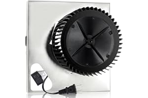 MOTOASIS 【Upgrade】 Model 676-D/2676F-A 110CFM, Compatible with Broan 680-A/2680F-A,680-A,110RDB, 110RDF, 2680F, 680FL-A, 680FLT, FL2680F Fan Assembly, Compatible with 684-D/2684F-A (80CFM),3.0 Sones S97015157