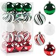 Christmas Balls Ornaments for Xmas Tree- 30Pcs Shatterproof Christmas Tree Decorations, 2.36" Hanging Balls Muti-Color Christmas Ball Ornaments Set for Holiday Party Decoration Perfect Super Bulbs