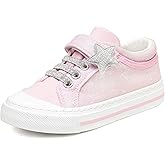 ToandonToddler Kids Sneakers Sparkle Fashion Glitter Sequins Canvas Shoes