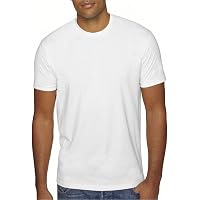 Next Level Premium Fitted Sueded Crewneck T-Shirt - Sand Color, XS-3X, 60% Cotton/40% Polyester - View #3