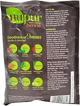 Godrej Nupur Mehendi Powder Herbs Blend 120g Natural Hair Color Dye view 2