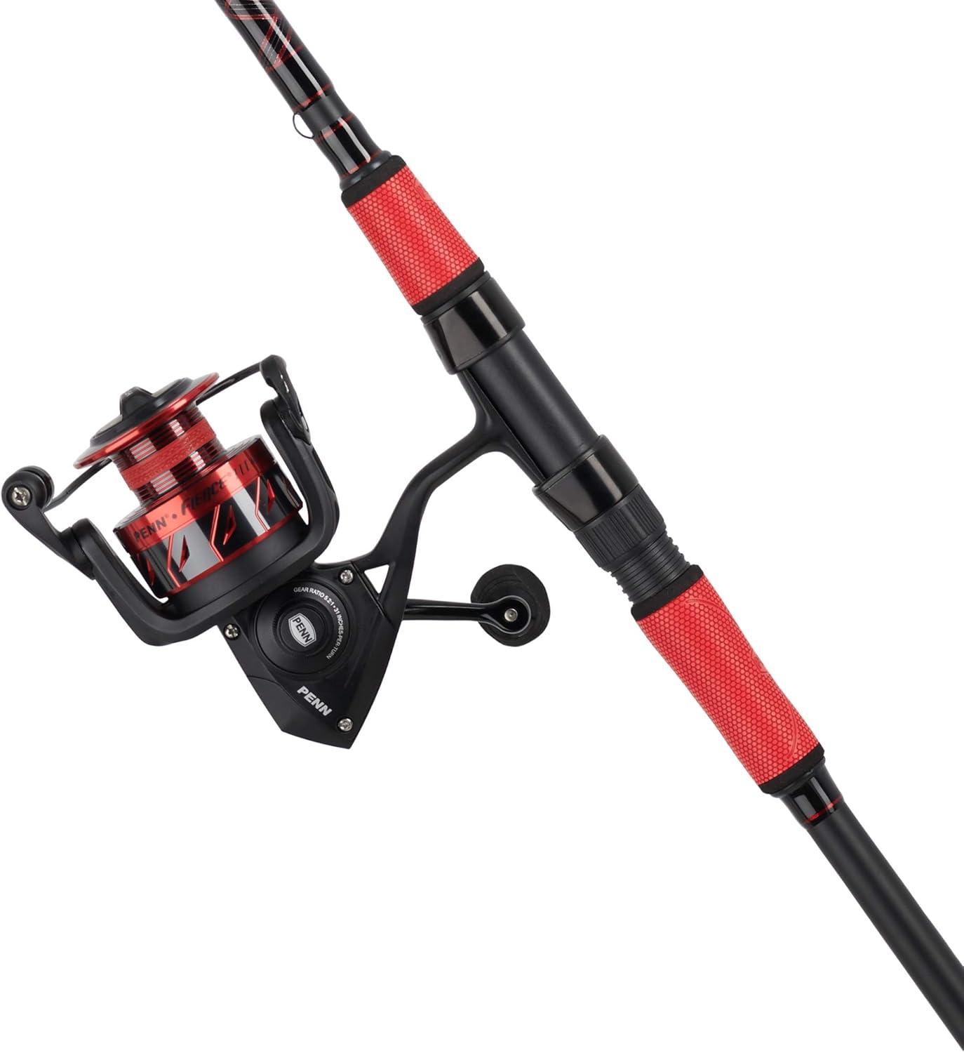 penn fierce iii spinning reel and fishing rod combo