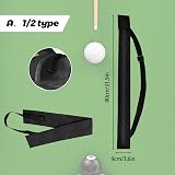 Bansusu Snooker Cue Case 1/2 Black Nylon Lightweight with Adjustable Strap view 2