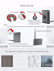 NOTMBESTM Universal Tablet Wall Mount Adjustable 90