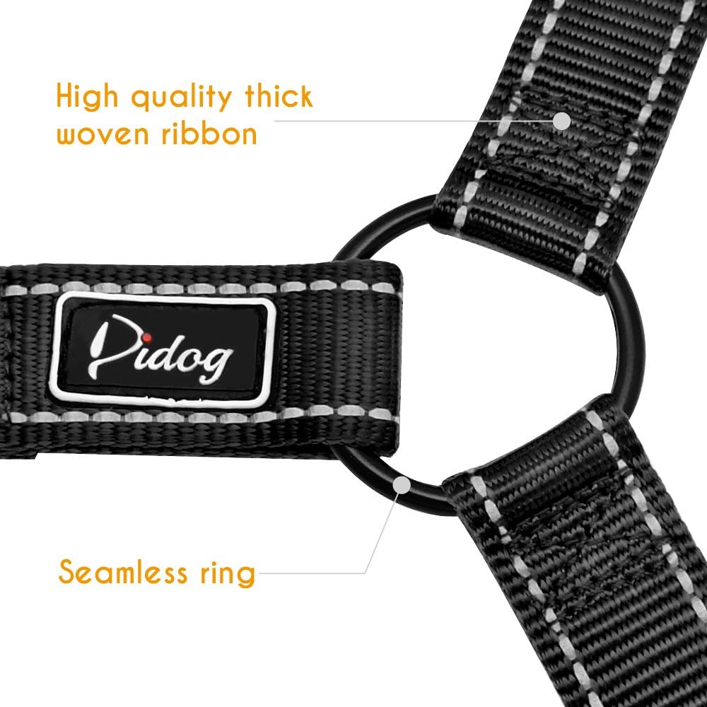 Didog Dog Vehicle Car Seat Belt Harness for Car Travel, Adjustable Dog Leashes Fit Small Medium Large Dogs, Black : Pet Supplies