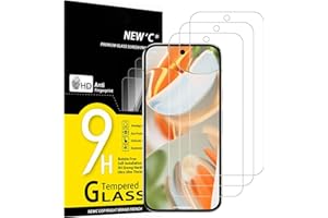 NEW'C 3 Pack Designed for Google Pixel 10/10 Pro, Pixel 9/9 Pro Screen Protector,Tempered Glass,Case Friendly Scratch-proof, 