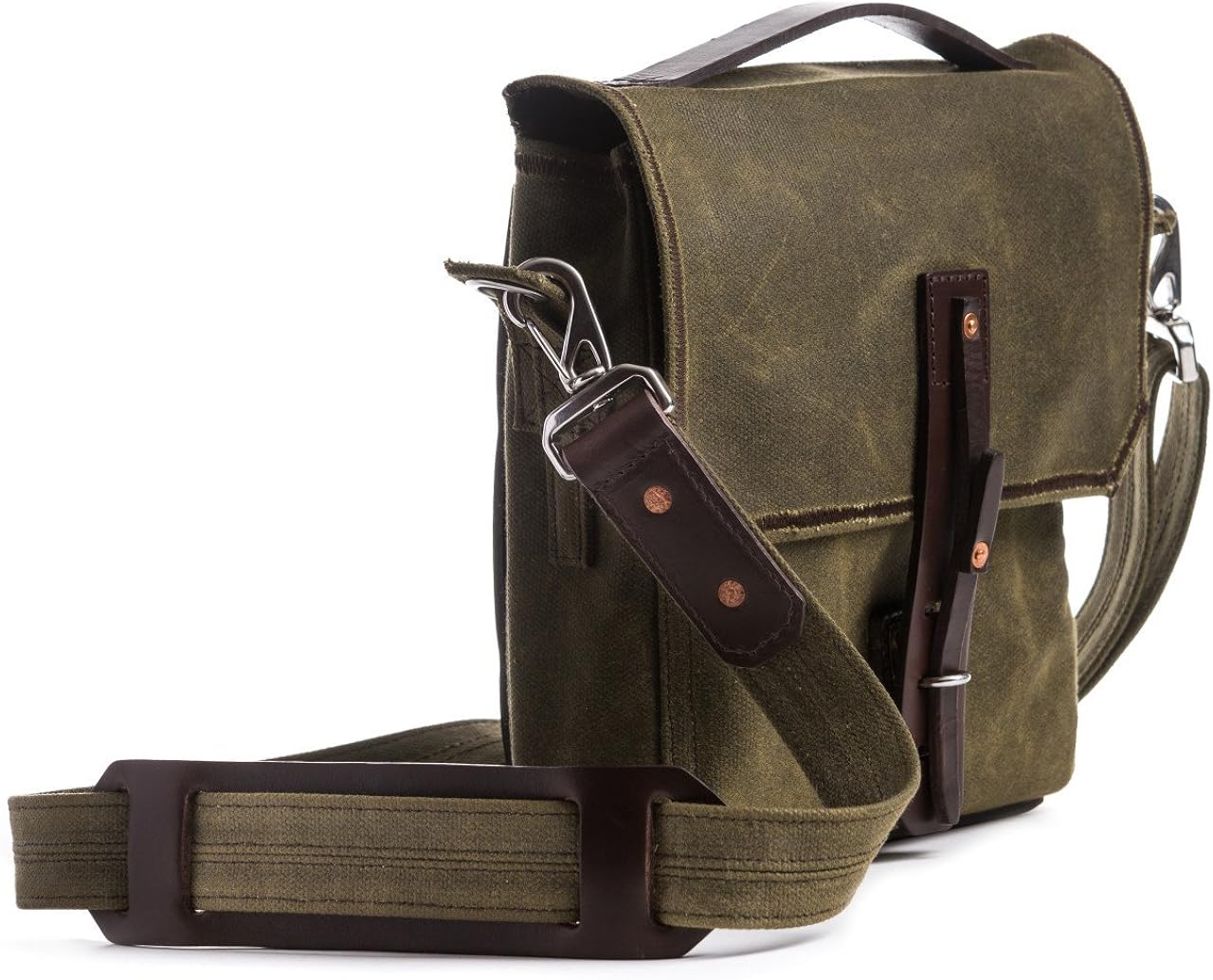 Buy Saddleback Leather Canvas Indiana Gear Bag Scottish Waxed Canvas