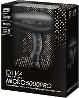 Diva Pro Styling Micro 5000 Pro Dryer 2000W Professional Oil Infused Black view 6