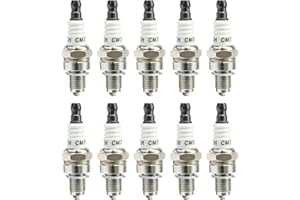 Anxingo 10Pcs CMR7H Spark Plugs, Replacement for Husqvarna 350BF 130BT 150BF 150BT 170BF 170BT, Replacement for Stihl BR200 B