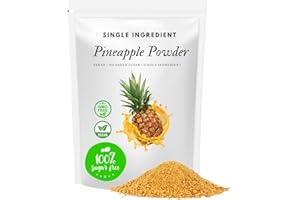 ME GARNISH Pure Pineapple Powder 3.5 oz Pack | Natural Powder | Pineapple fruit powder for flavoring, baking, smoothies & drinks | Vegan, gluten-free, additive-free, Perfect for flavoring