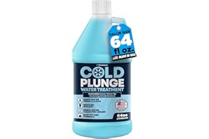 Durabasics 3in1 Cold Plunge Water Treatment – Helps Maintain Clear, Fresh-Looking Water | Cold Plunge Cleaner & Water Stabilizer | 64-Week Supply | Easy to Use | Ice Bath Water Treatment – 64 oz
