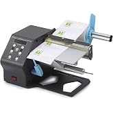 U.S. Solid Automatic Label Dispenser for Rolls and Fanfold Labels, Counter with Preset Quantity, Translucent and Opaque, up to 7 in Wide, 1/1.5/3 in Cores, Adjustable Speed to 10 in/s