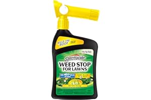 Spectracide Weed Stop For Lawns Concentrate 32 Ounces, Ready To Spray, Kills All Types Of Listed Broadleaf Weeds