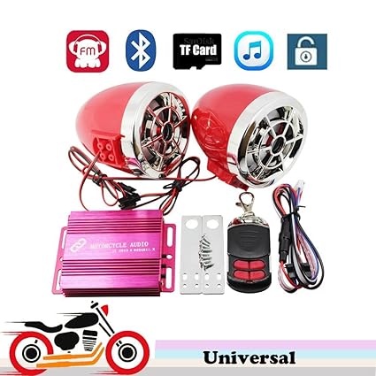 music system for two wheeler