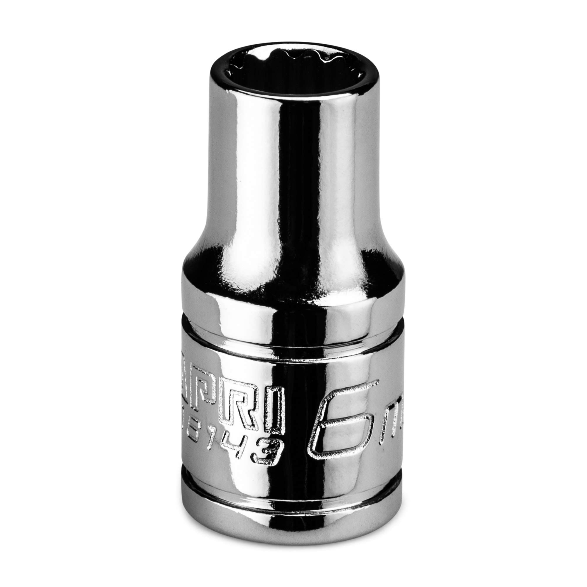 Capri Tools 6 mm Shallow Socket, 1/4
