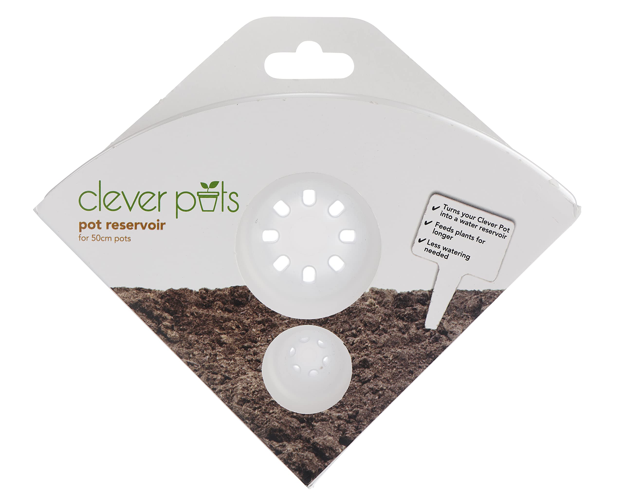 Clever Pots 50cm Reservoir, Reduces Water Waste, Fits 50cm Round Plant Pot, 487699