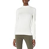 Amazon Essentials Women's Lightweight Mockneck Sweater (Available in Plus Size)