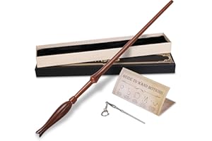 MagicRanger Magic Wizard Wand for Kids Witch Sorcerer Collection Cosplay Accessory with Gift Box, Tulip