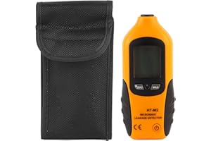 Digital LCD Display Microwave Leakage Detector, HT M2 High Radiation Meter Tester Detector 2450MHz Handheld Sensitivity to an