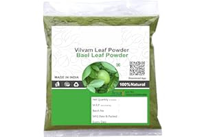 Bael Leaf - 100Gram (3.52 Ounce) - Vilvam Leaf Powd.er - Maredu Leaves, 1Pack