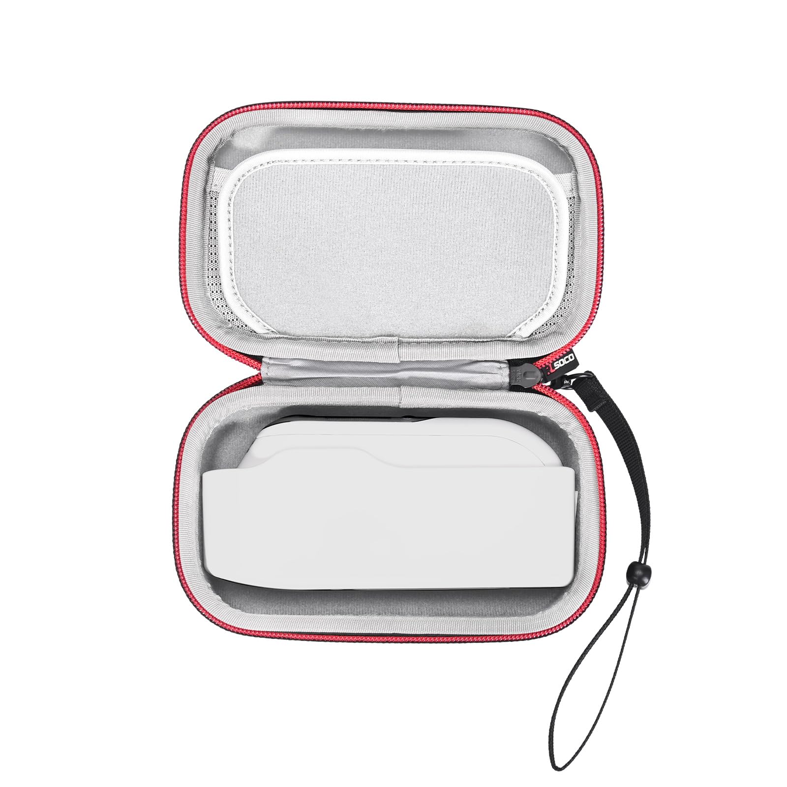 RLSOCO Hard Case for Braun ThermoScan 7/ThermoScan 5/ThermoScan 6 Digital Ear Thermometer,Fits for Braun IRT6500/IRT6520/IRT6515/IRT6020 Ear Thermometers (Grey Lining)