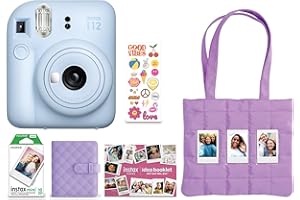 FUJIFILM Instax Mini 12 Holiday Bundle 2025 - Pastel Blue