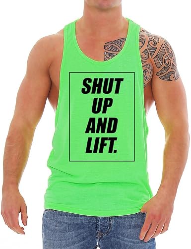 debardeur fluo homme