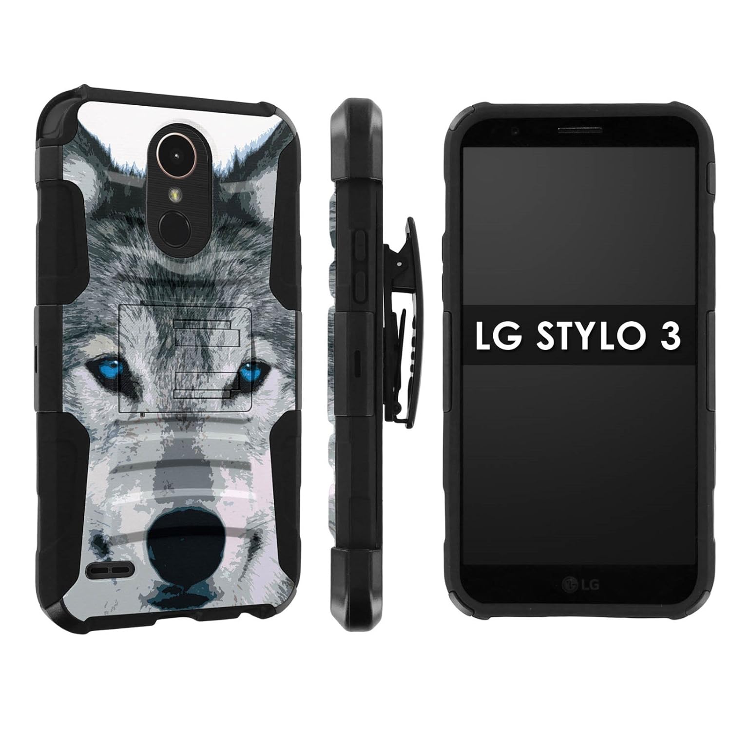 Best wolf phone case for lg stylo 3