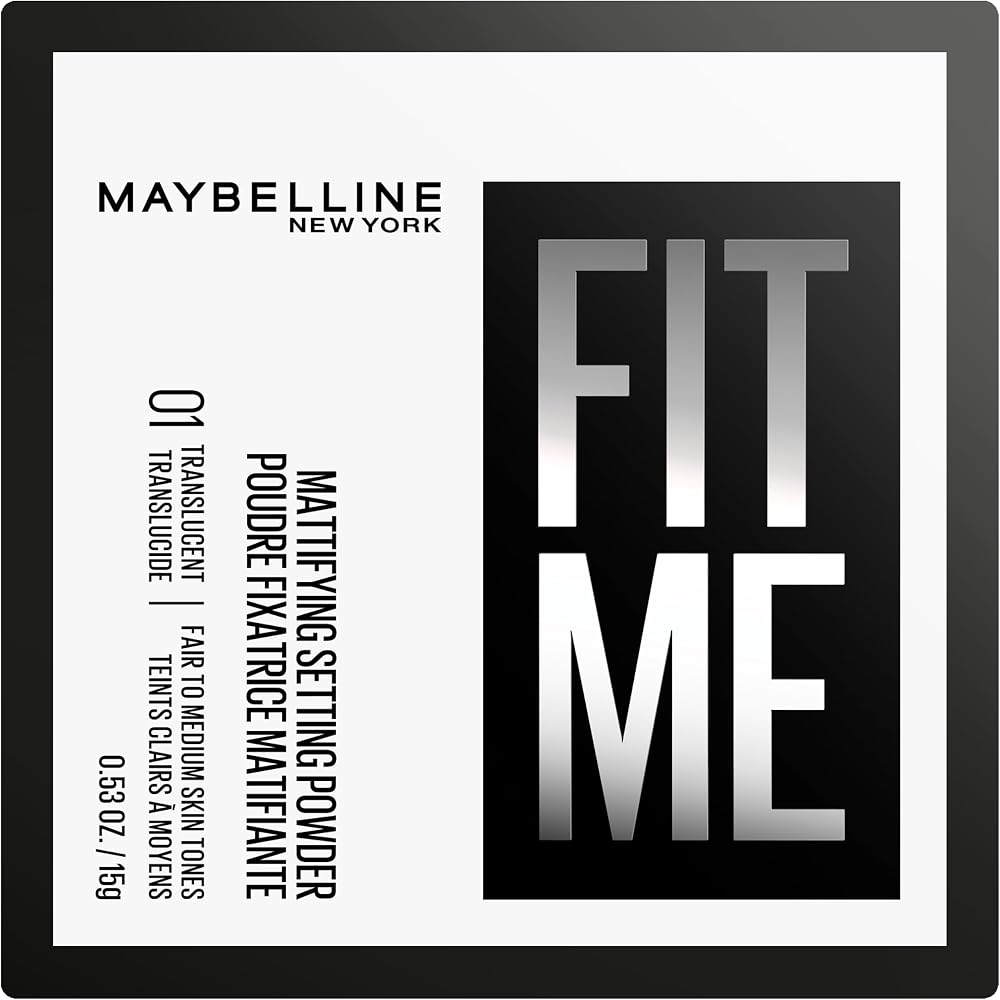 Maybelline Fit Me Loose Powder 01 Translucent 16H Wear Setting Powder