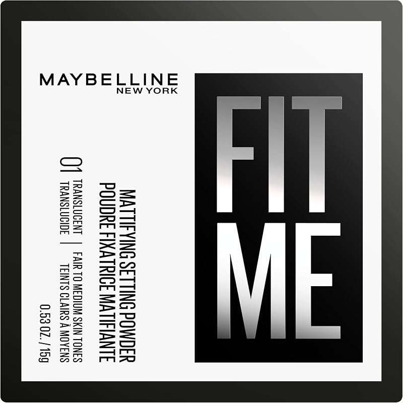 Maybelline Fit Me Loose Powder 01 Translucent 16H Wear Setting Powder