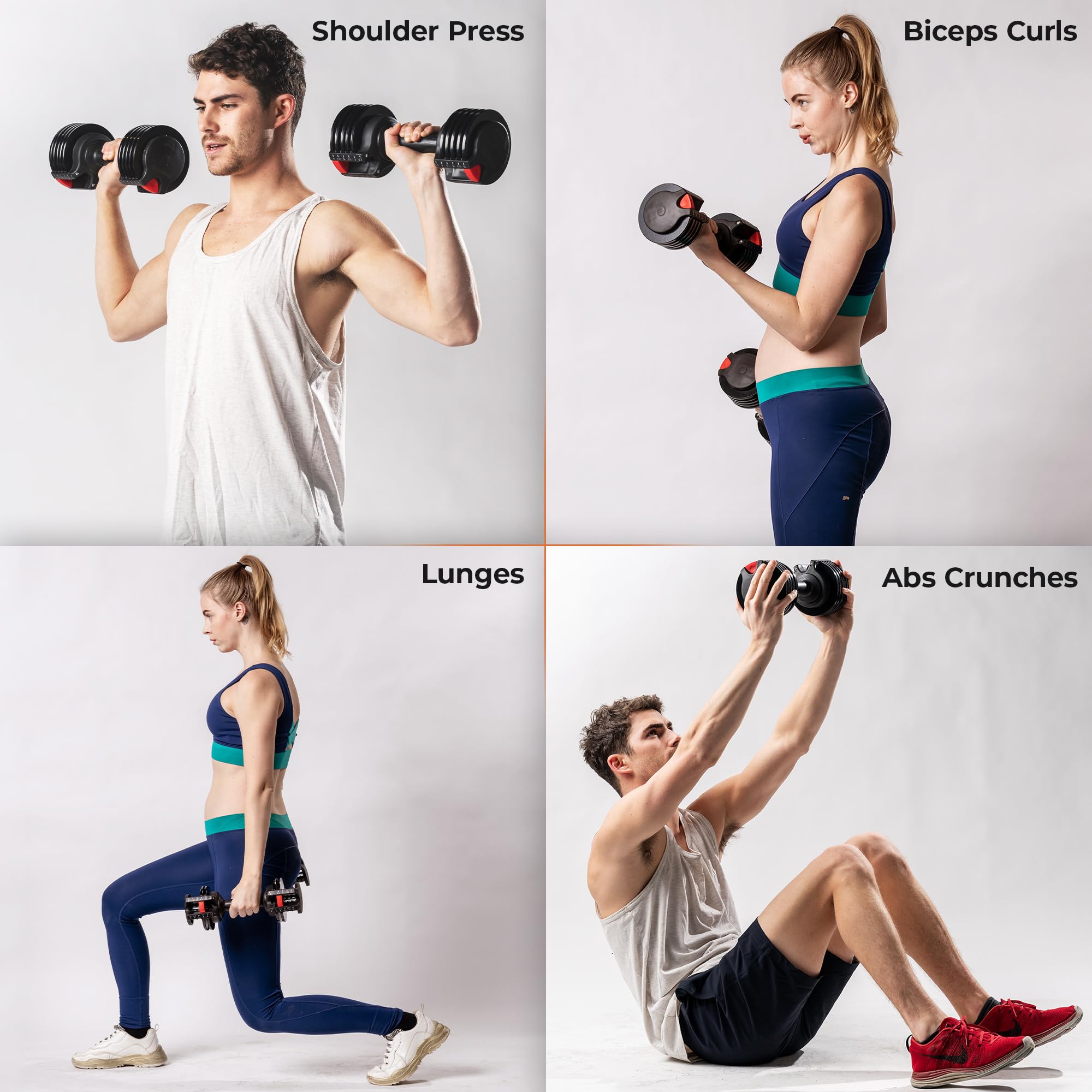 Adjustable Dumbbell Set