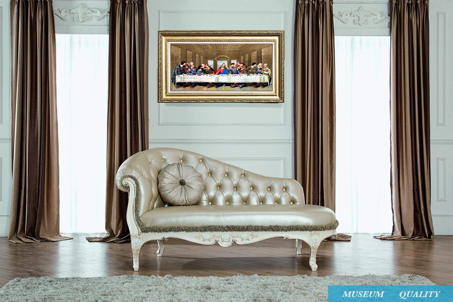 ELITEART- Jesus Christ The Last Supper By Leonardo Da Vinci Giclee Art ...
