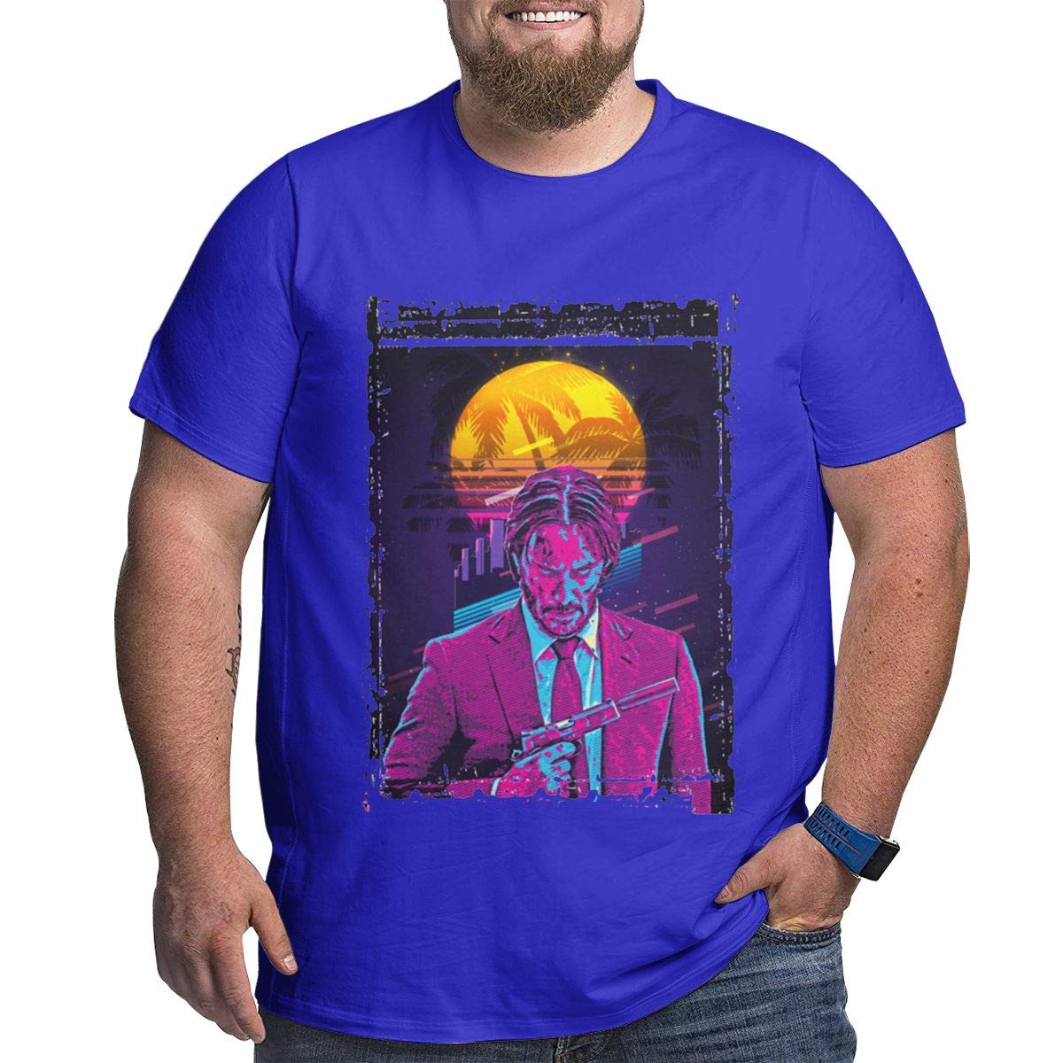 Father's Day Big John Retro Wick Best Dad Gifts Tee T Shirt