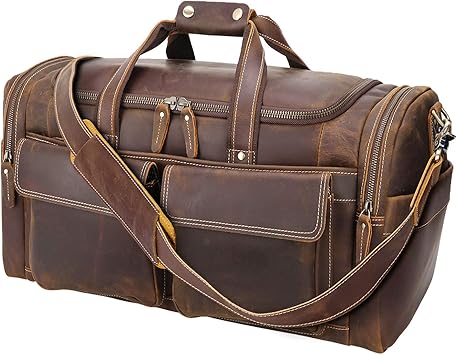 retro duffle bag