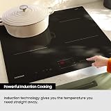 Samsung Induction Hob with 4 Cooking Zones Touch Control Ceramic Glass Black view 8