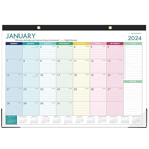 2024 Desk Calendar Desk Calendar 2024, 12 Monthly Desk/Wall Calendar