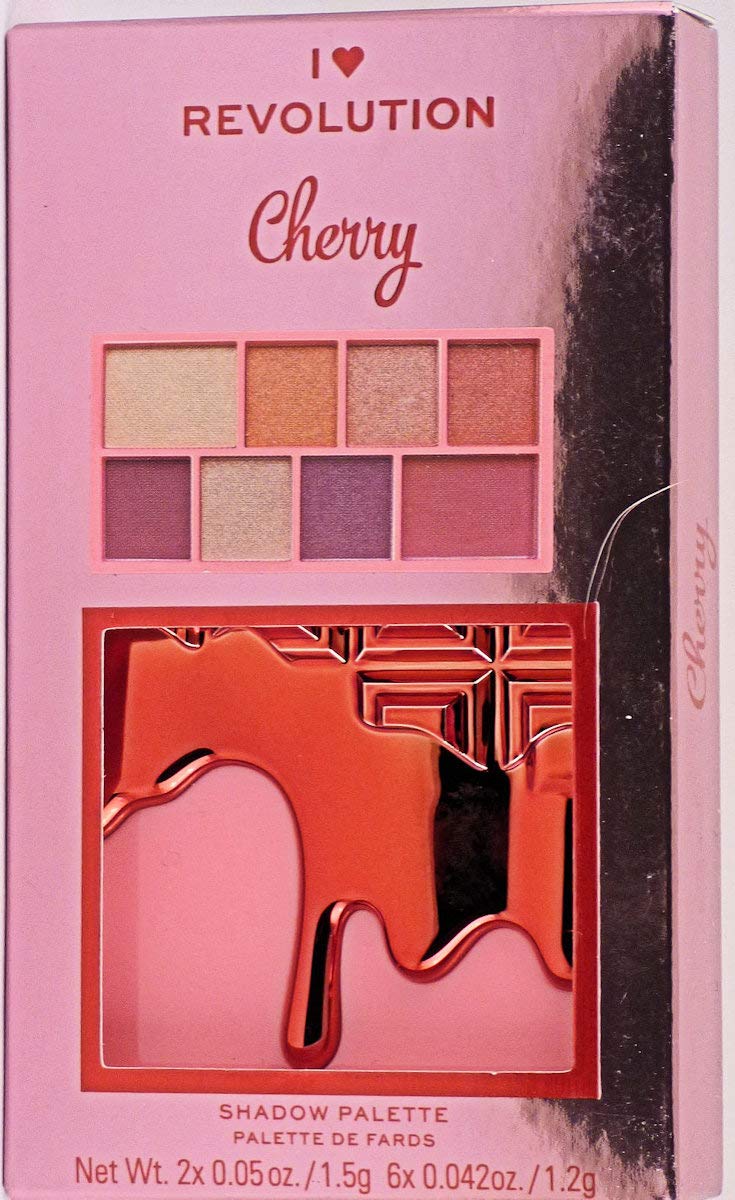 I Heart Makeup Revolution Eyeshadow Palette MINI, Chocolate Cherry