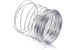 FSLMEIL Stainless Steel Spring Wire 1.0mm - 2.5mm Length 10m for Bailing, Sculpting, Jewelry Making (Color : 10M, Size : 1.8mm)