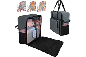 NUENSS-ROR Carrying Bag for Ninja SLUSHi Max Slushie Machine, Portable Outdoor Frozen Drink Maker Travel Bag-Front-Opening, S