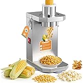 Newhai Electric Corn Sheller Commercial Corn Thresher Machine Stainless Steel Corn Peeler Corn Cob Stripper Tool for Home &amp; Commercial Farm Use