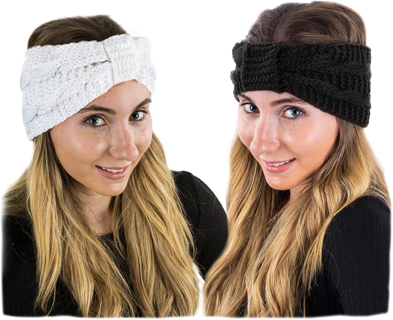 black winter headband