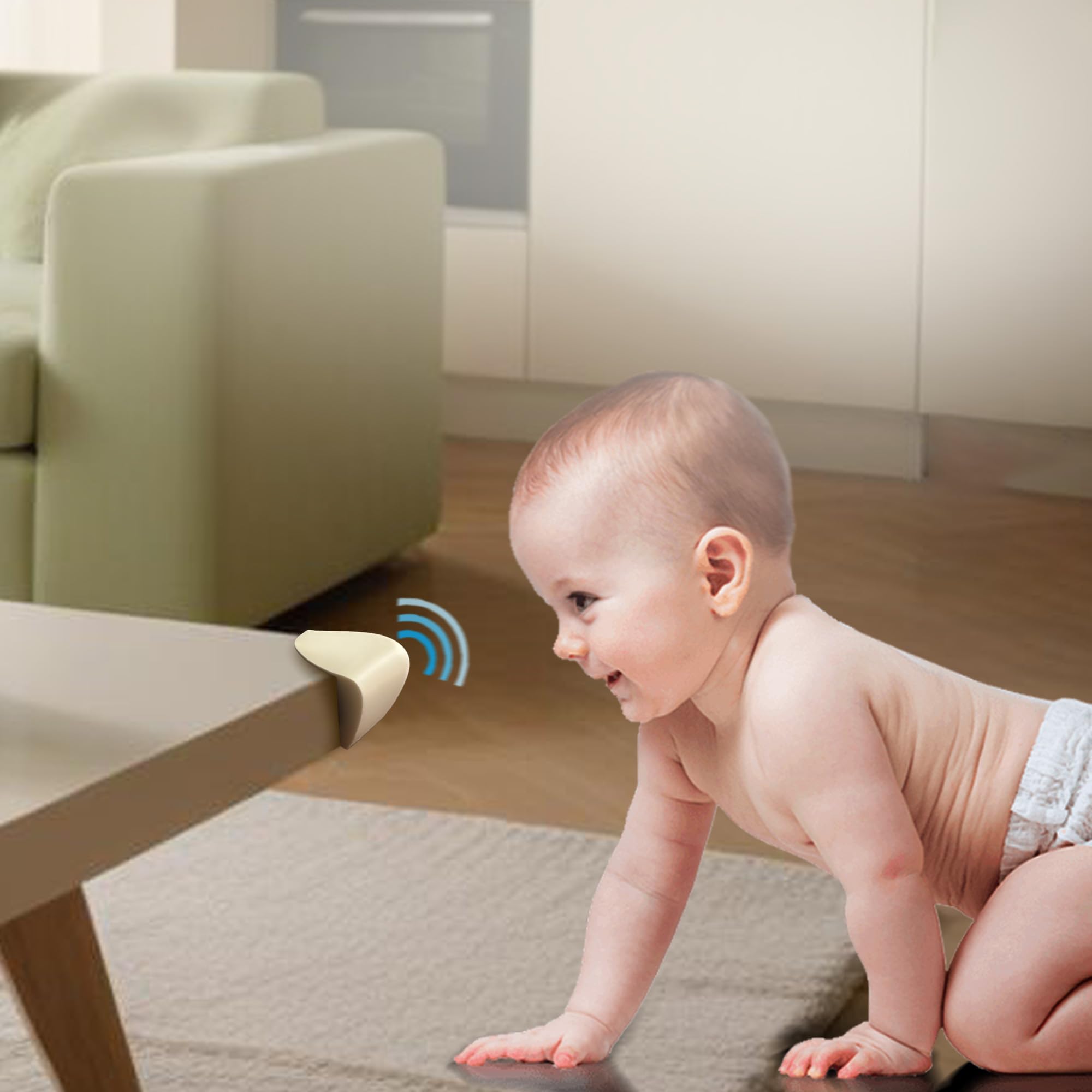 Baby Proofing Corner Protectors (8 Pack) | Extra-Large 2.5