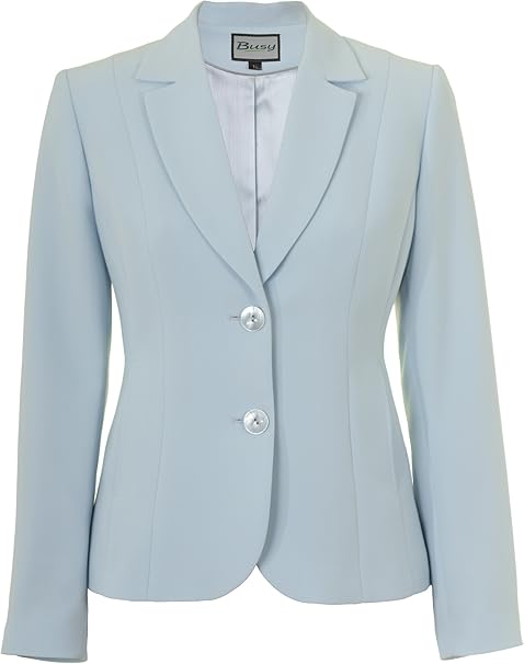 pale blue short jacket