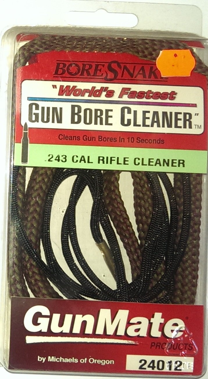 Gunmate Bore Snake Gun Bore Cleaner (243CAL) Jeff Bibb Pouches & Horns