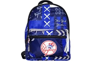 PRO SPECIALTIES GROUP New York Yankee Mini Backpack, Licensed Gift Merch for Yankee Fans (Street Series Adult Bags) Ideal small backpack Waterproof, and trendy Crossbody Bag: Water resistant New York Merchandise for Women