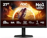 AOC C27G4ZXU 27 inch Curved FHD Gaming Monitor 280 Hz HDR10 FreeSync view 2