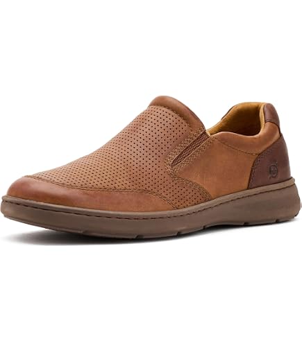 Amazon.com | BORN Gudmund Dark Brown | Loafers & Slip-Ons display picture 1